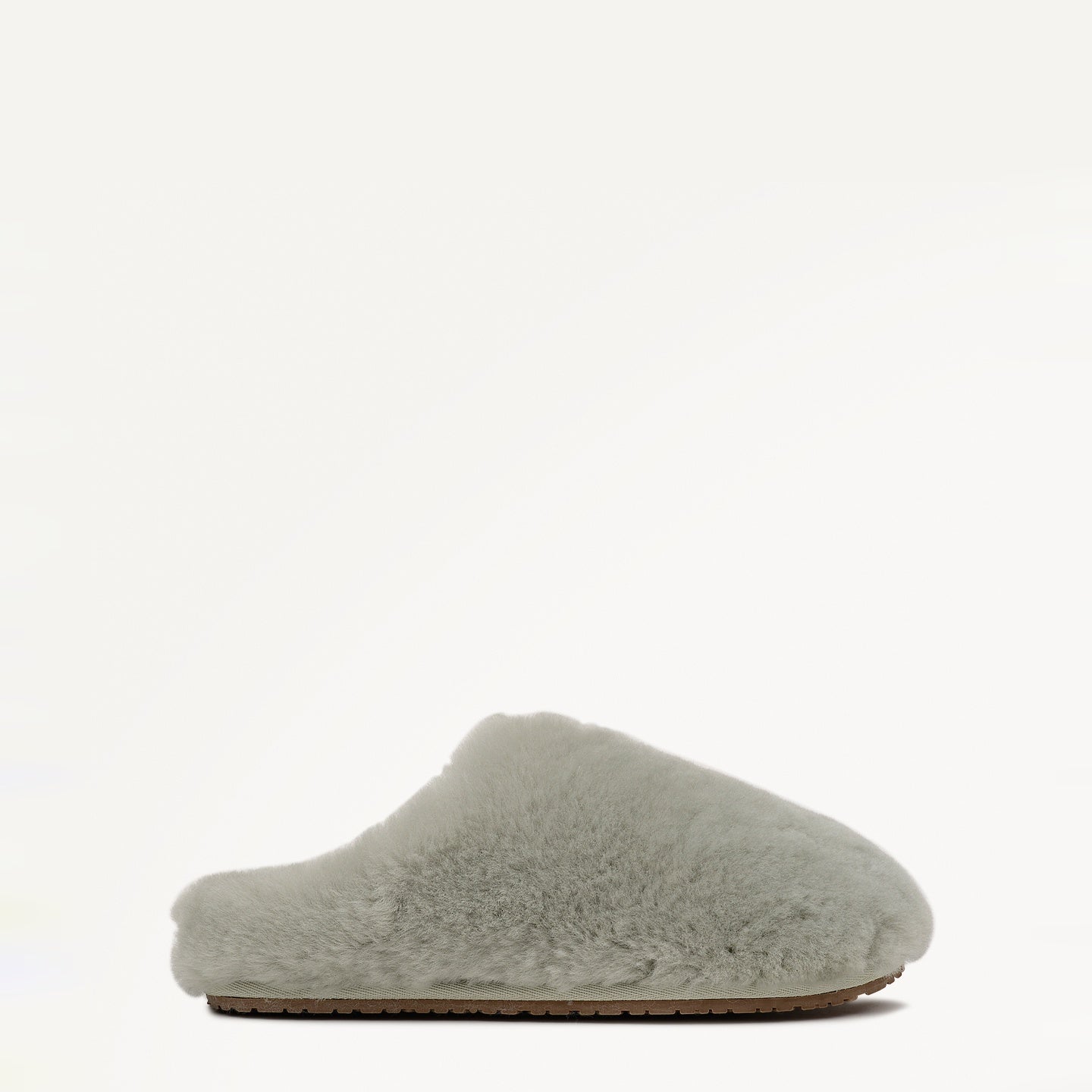 Cloud Street Luxe Shearling Fluff Mule Mint - 112558 - Uk 4 / Eu 37 / Mint
