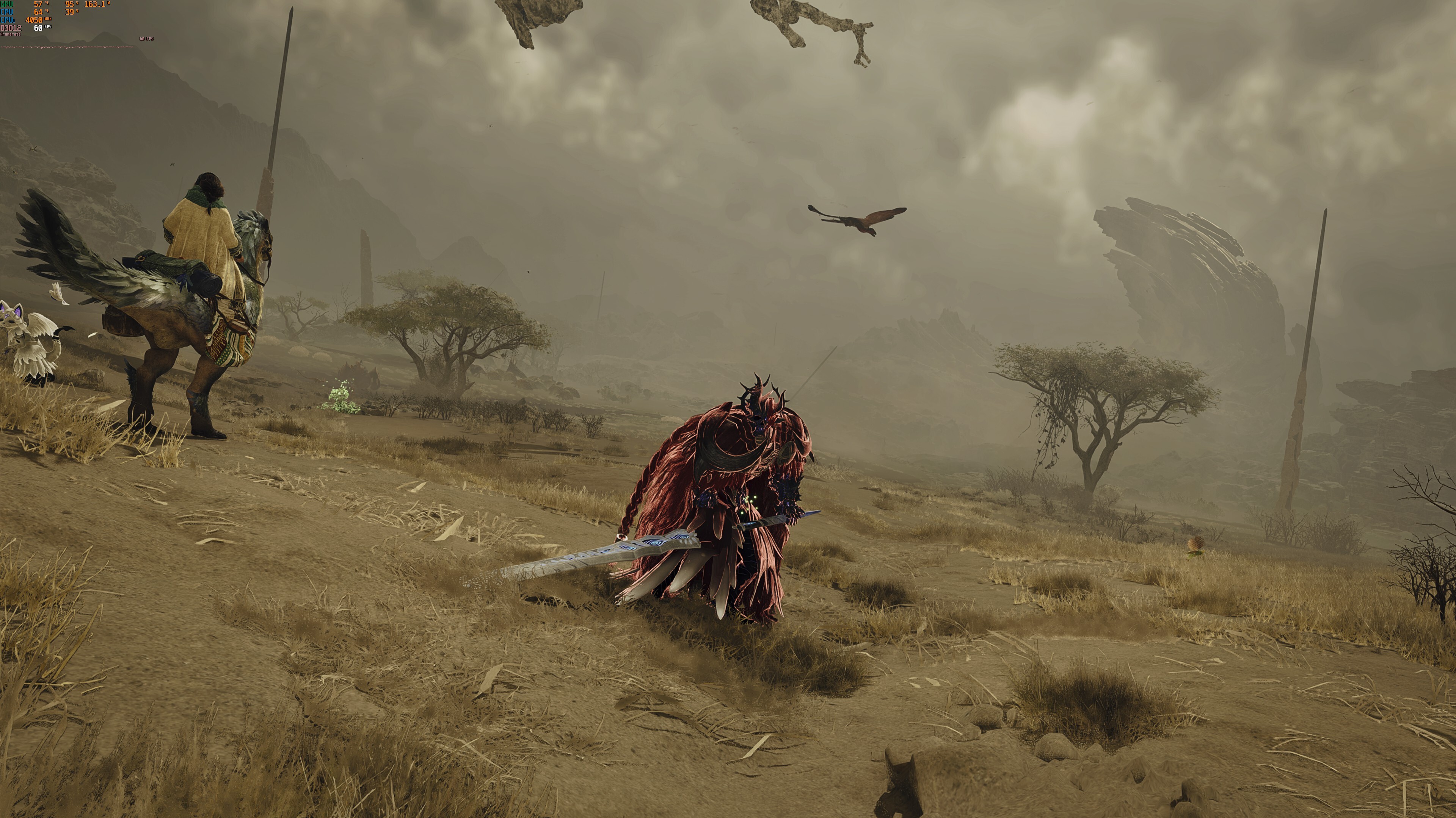 Gameplay screenshot of Monster Hunter Wilds