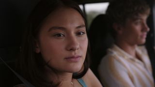 Belly sits next to Jeremiah in a car in The Summer I Turned Pretty