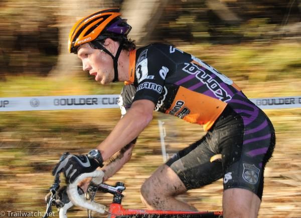 Sean Babcock (Kona) riding in the top ten