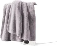 Sunbeam Feel Perfect Sherpa Fleece Heated Throw Blanket $119
