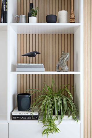Modern London mew house with neutral minimalist interiors