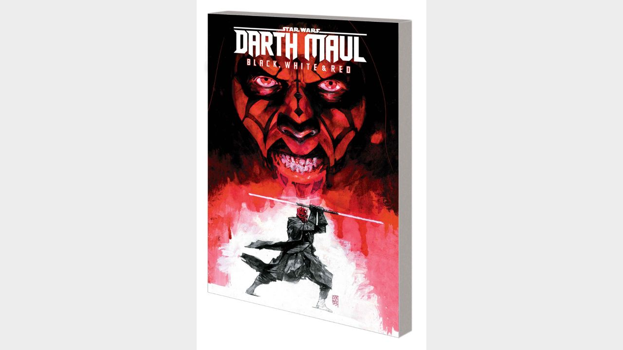 STAR WARS: DARTH MAUL &ndash; BLACK, WHITE &amp; RED TREASURY EDITION TPB