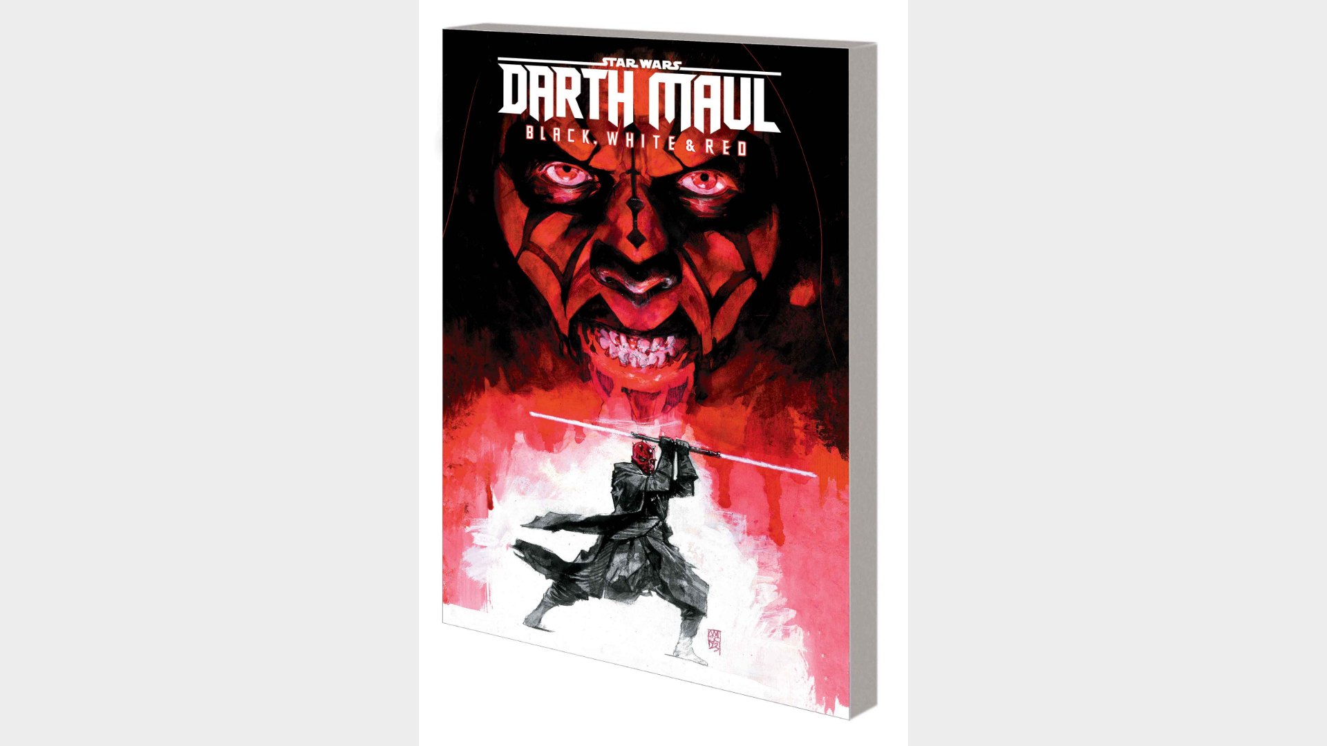 STAR WARS: DARTH MAUL – BLACK, WHITE & RED TREASURY EDITION TPB