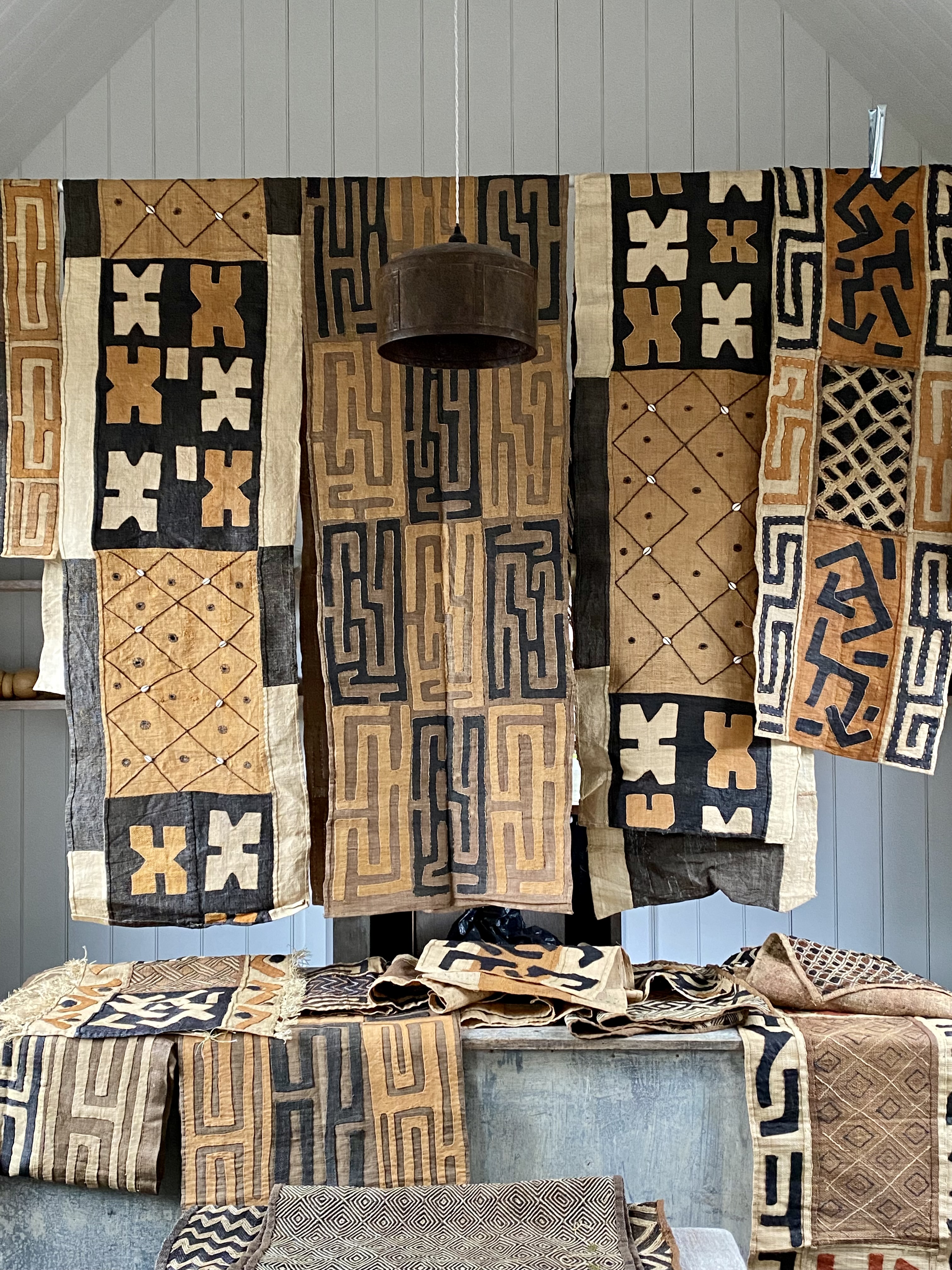 Kuba cloth panels