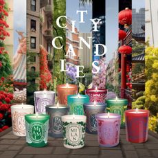 Diptyque city candle collection promo image