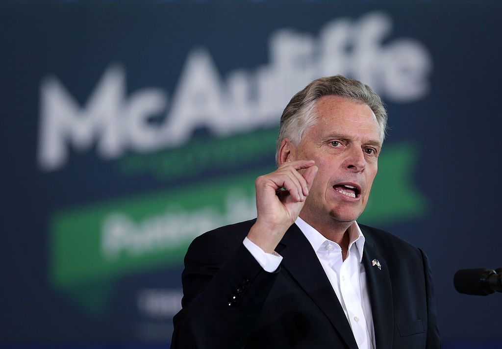 Virginia Democratic Gov. Terry McAuliffe is under investigation.