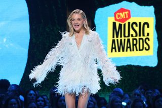 Kelsea Ballerini attends the 2024 CMT Music Awards at Moody Center on April 07, 2024 in Austin, Texas.