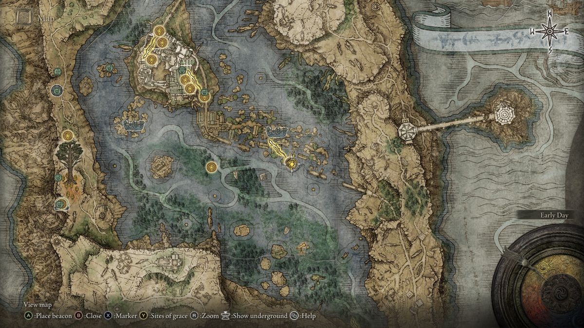Где находится замок морн All Elden Ring map fragment locations PC Gamer