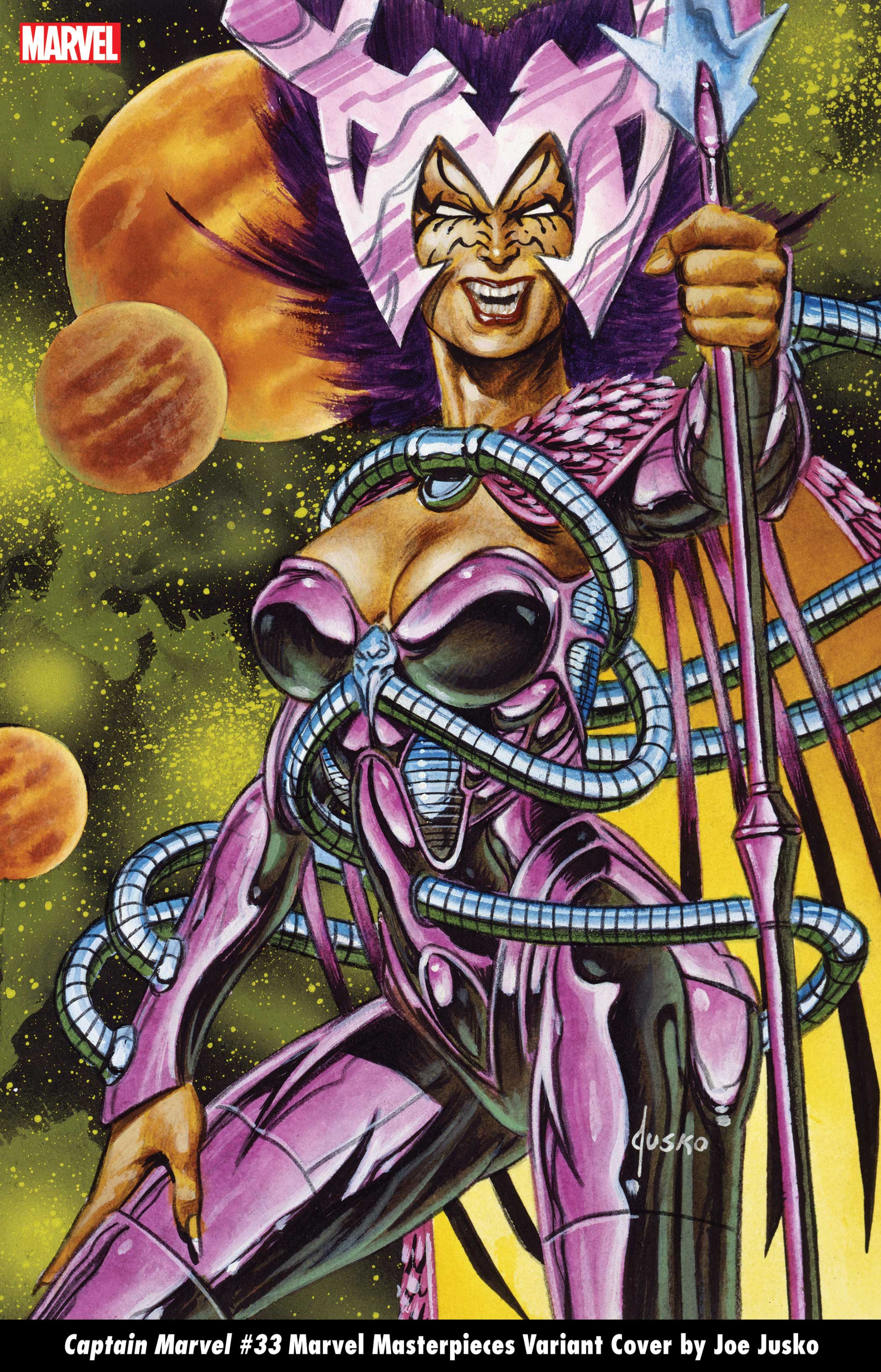 Joe Jusko's Marvel Masterpieces variant covers