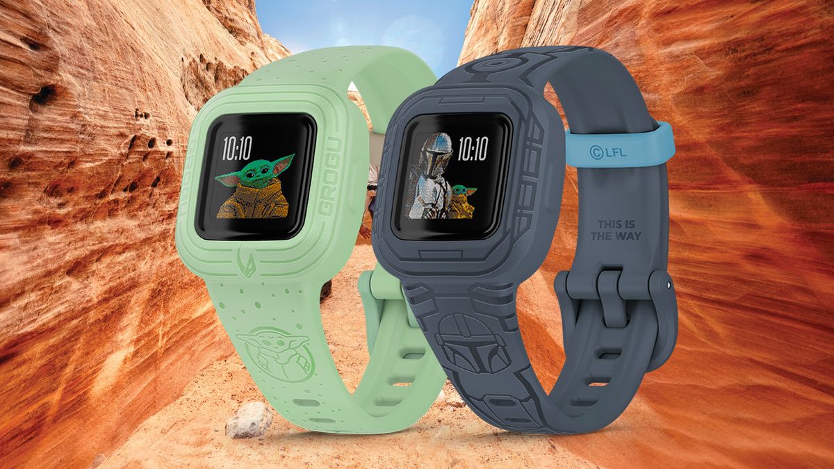 Two Star Wars edition Garmin Vivofit Jr watches 