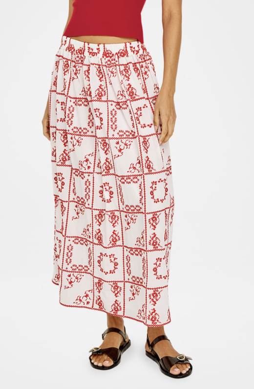 Rails, Dax Printed Cotton Maxi Dress