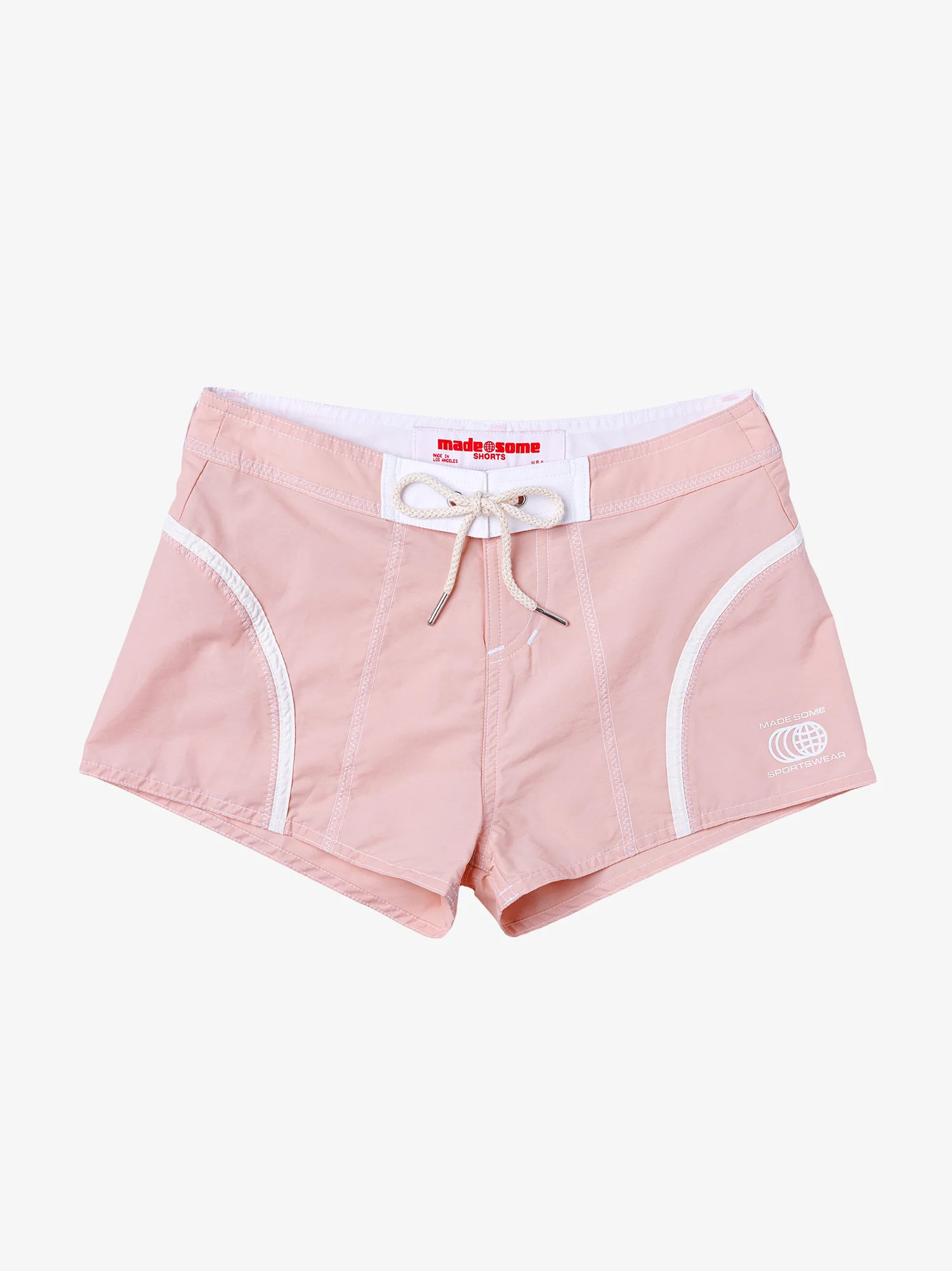 Pale Pink &amp;amp; White Made Some Short Shorts &amp;mdash; Made Some Souvenirs