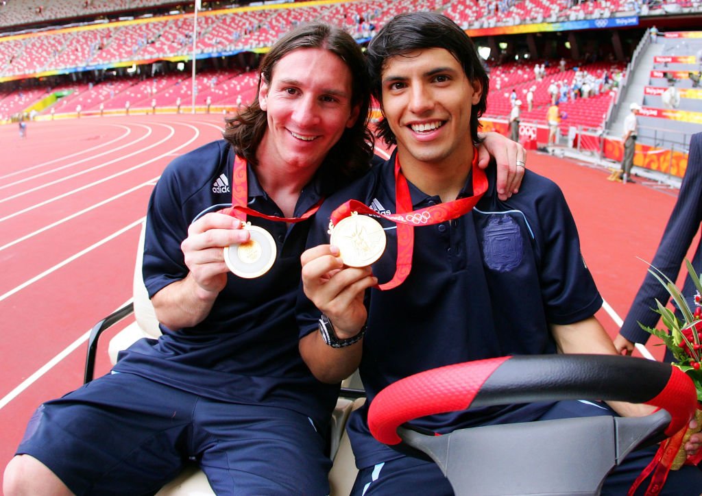 Lionel Messi and Sergio Aguero represented Argentina at the 2008 Olympics
