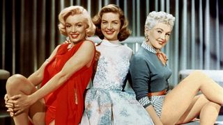 Marilyn Monroe, Lauren Bacall, Betty Grable