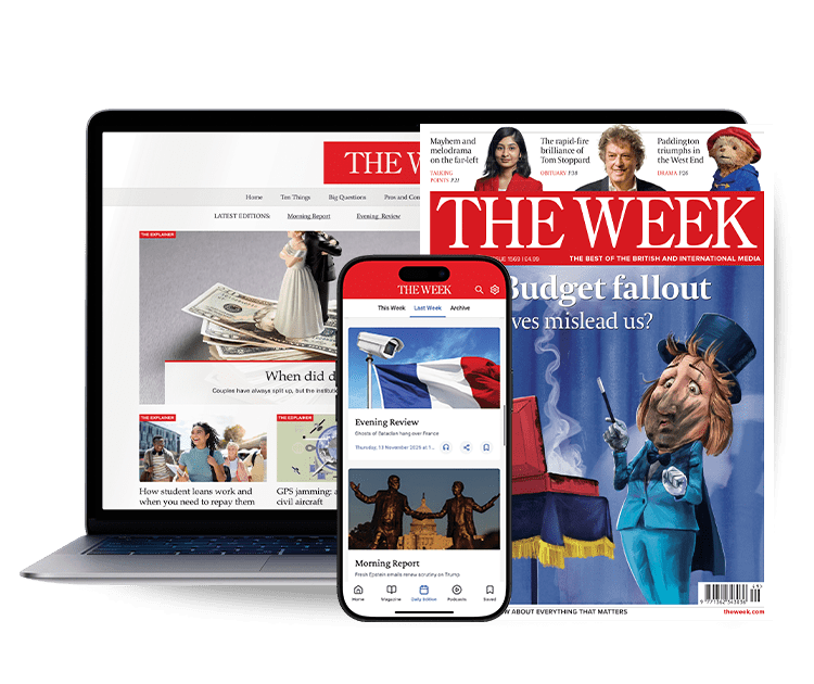 Try 6 weeks free | The Week
