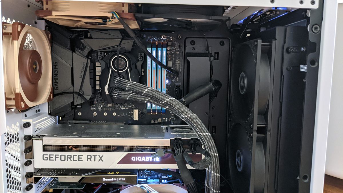 Designing a complete desk aesthetic around your PC is truly satisfying ...