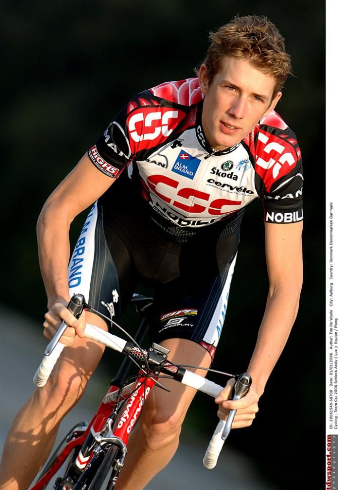Andy Schleck in 2006 with CSC