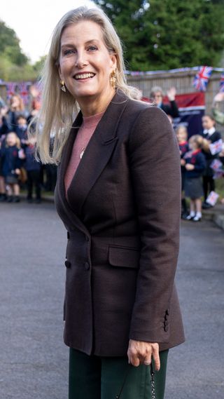 Sophie, Duchess of Edinburgh during a visit to the Hale Youth & Community Centre on September 25, 2024