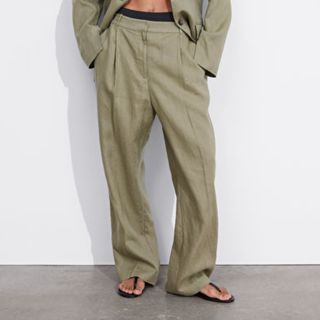 & Other Stories linen trousers