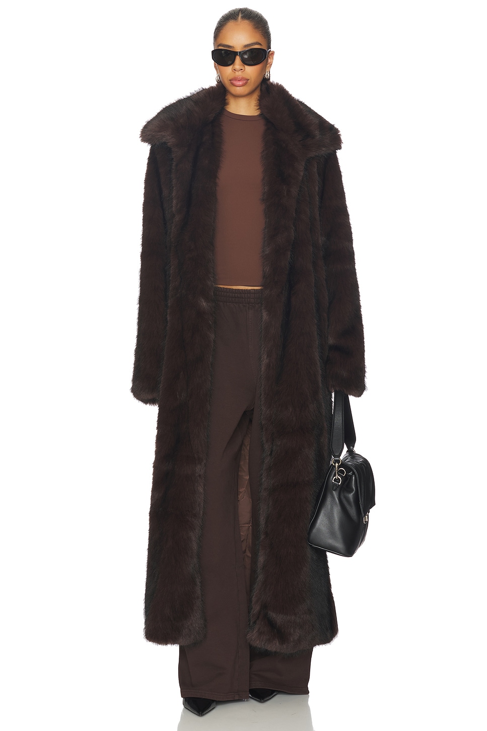 Leila Faux Fur Coat