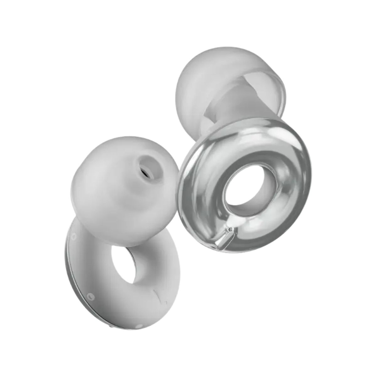 loop switch 2 silver earplugs