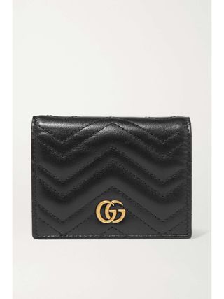 Gg Marmont Quilted Leather Wallet