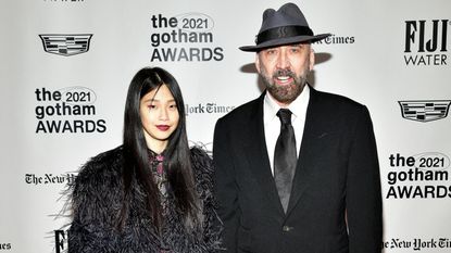 Nicholas Cage and his wife Riko Shibata