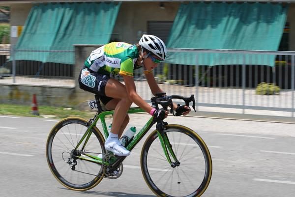Viktoriya Vologdina (Usc Chirio Forno D'Asolo) on her own.