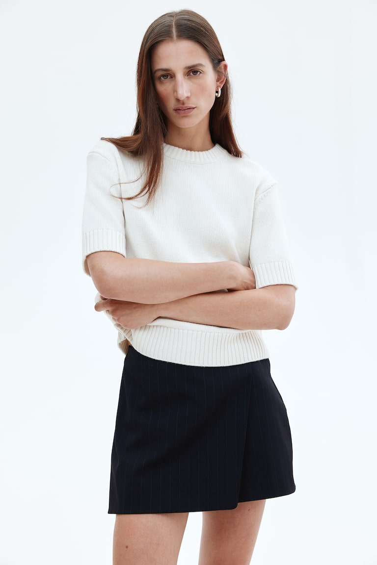 Knit Wool T-Shirt