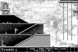 Screenshot of Dark Castle for Macintosh