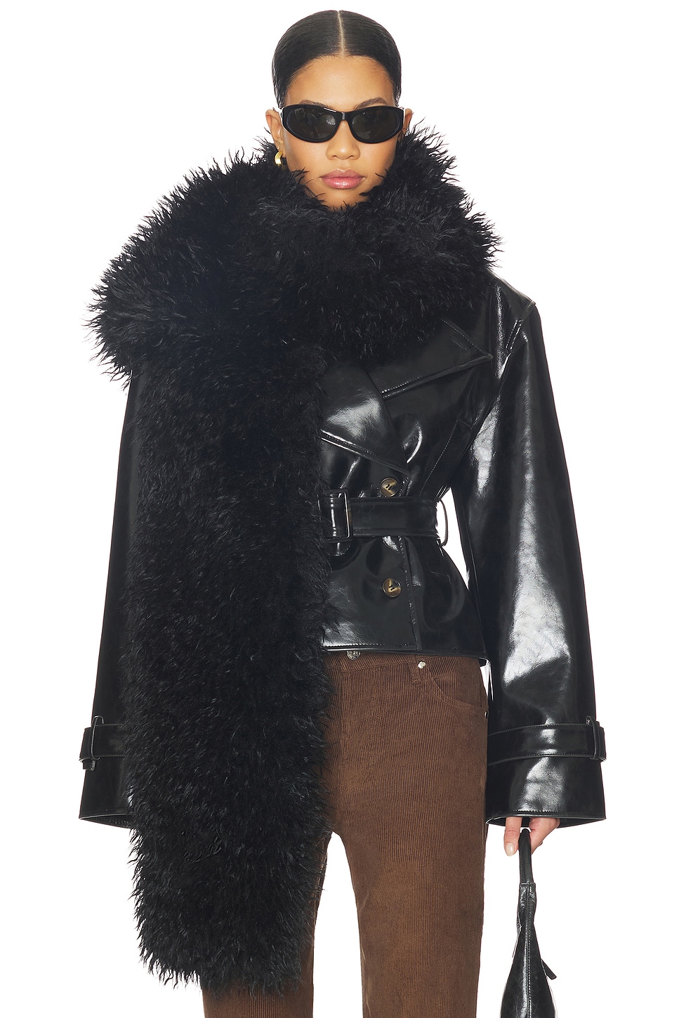 Haris Faux Fur Scarf
