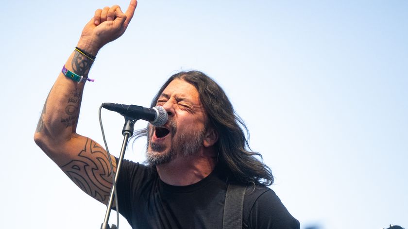 Musician Dave Grohl, founding member of Nirvana and The Foo Fighters