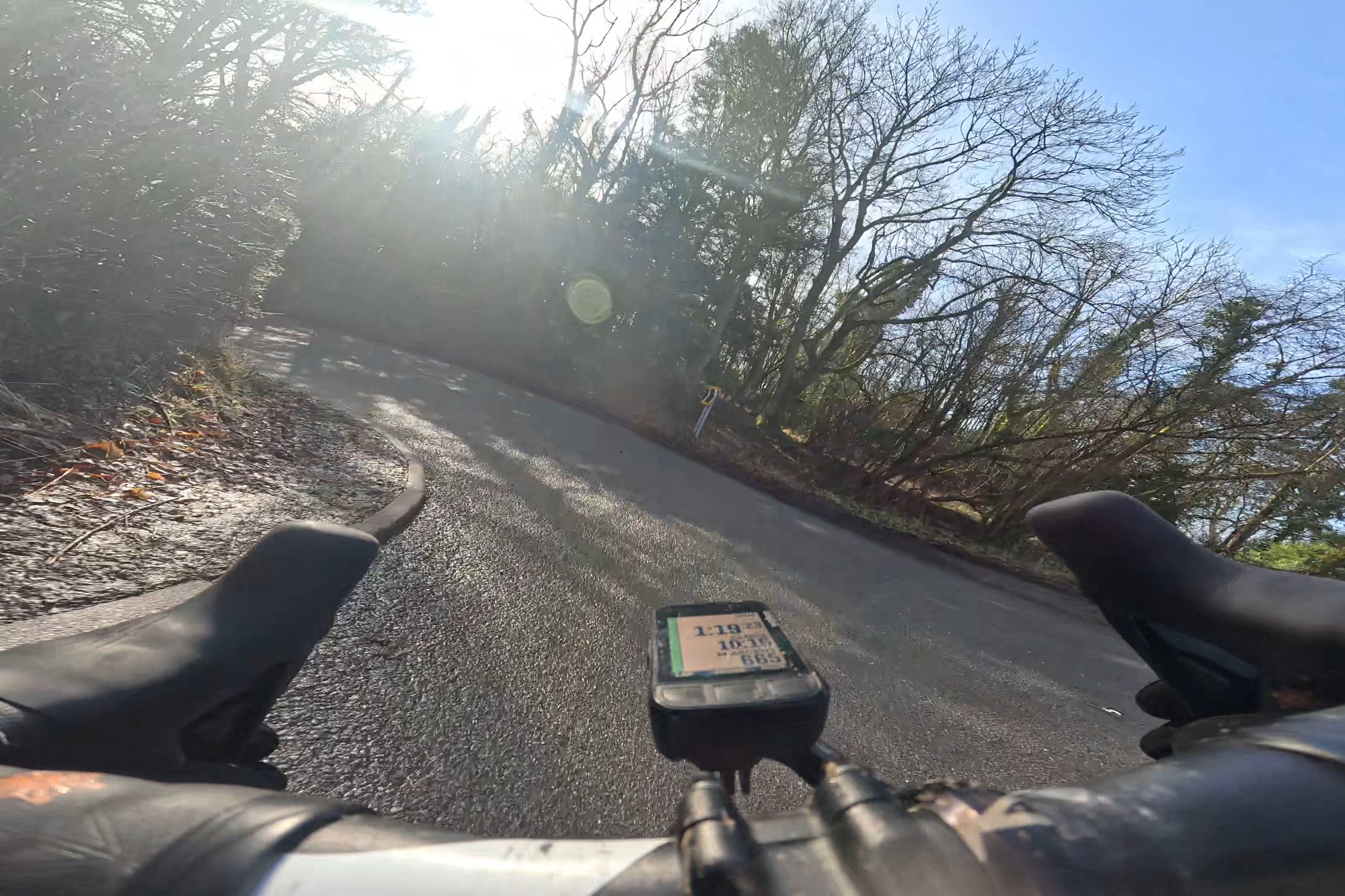GoPro Hero 13 Black on bike video footage