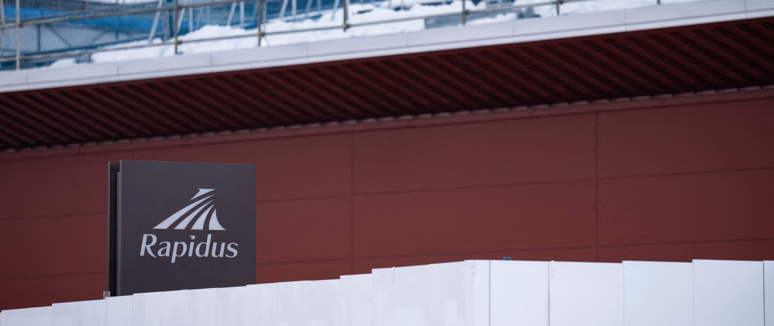 Rapidus semiconductor manufacturing plant under construction in Chitose, Hokkaido 
