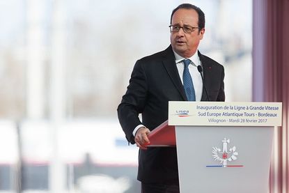 French President Francois Hollande.