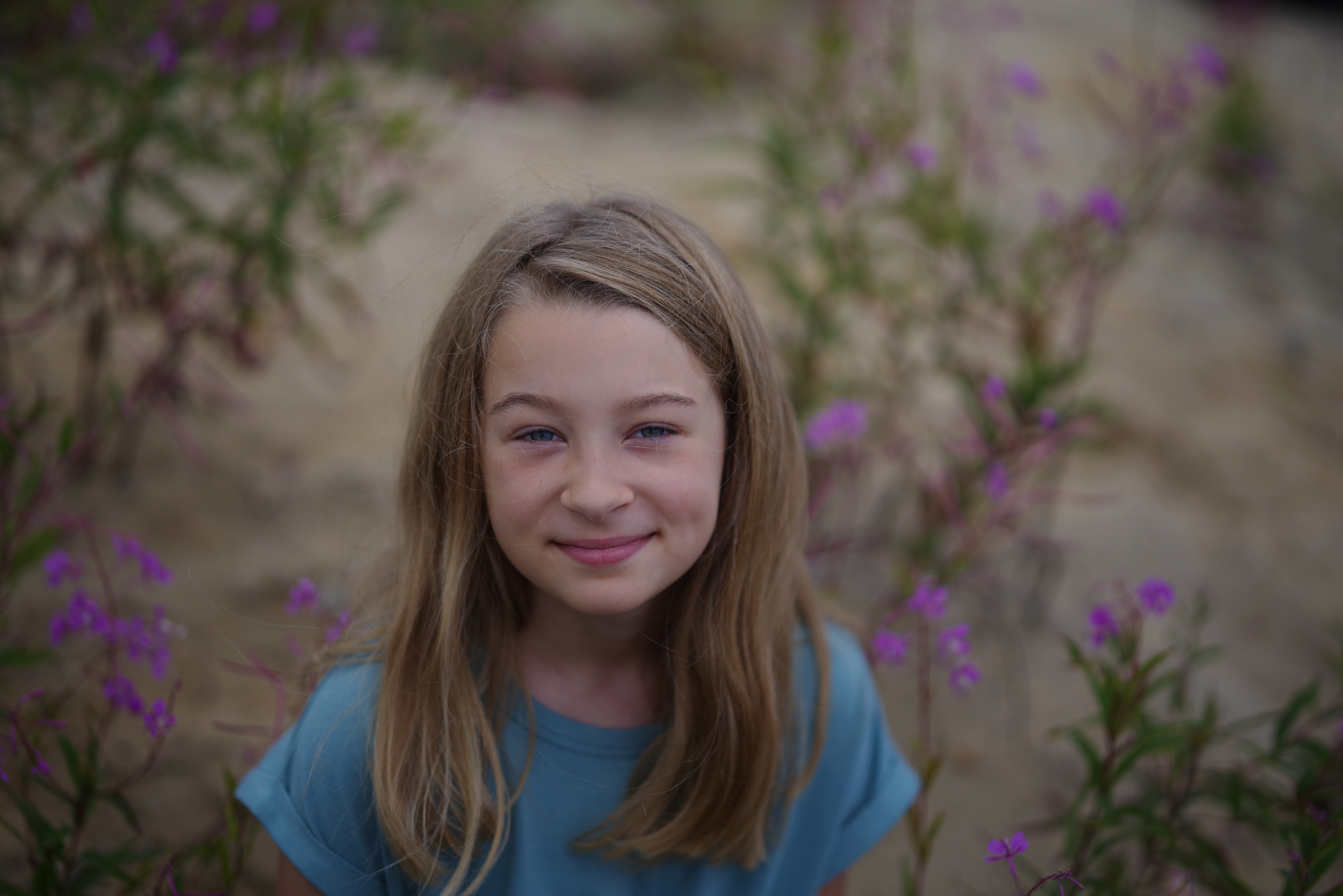 A portrait taken with the Pentax 85mm f/1.4 lens
