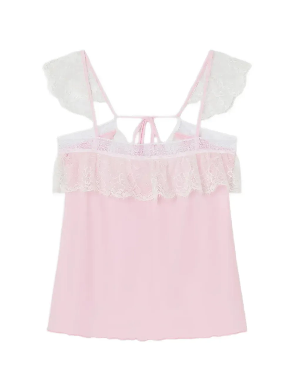 Gimaguas Meredith Lace-Trimmed Top | L
