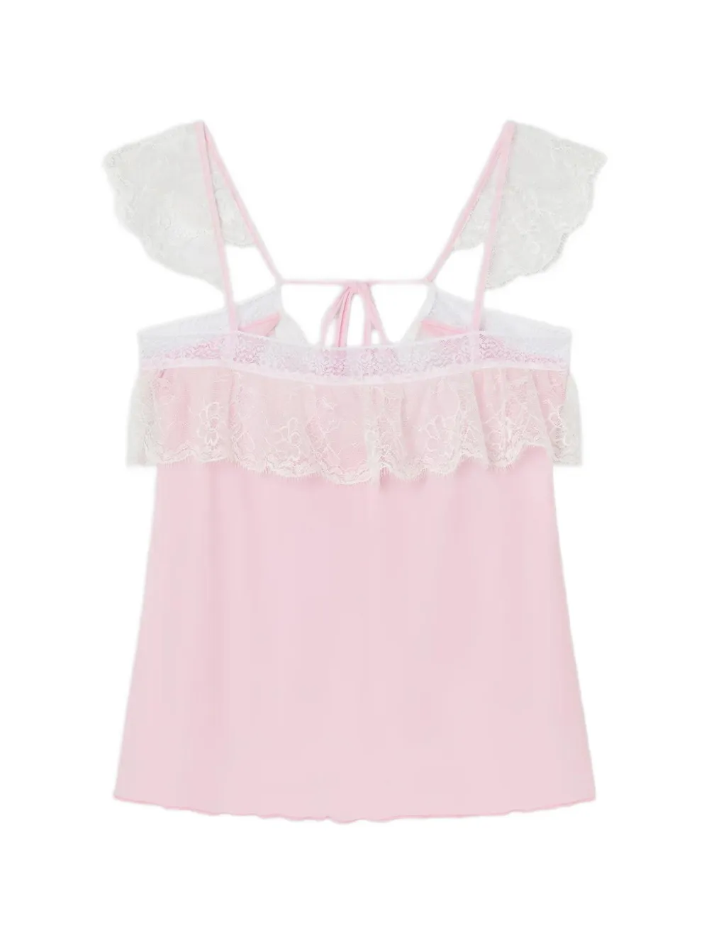 Gimaguas Meredith Lace-Trimmed Top | L