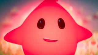 Luma smiling at Rosalina