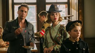 sam rockwell and scarlett johansson in jojo rabbit