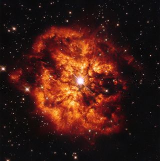 Star Hen 2-427 and Nebula M1-67