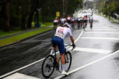 Leo Hayter at the under-23 road world championships 2022