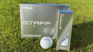 Photo of the Wilson Staff Model X Golf Ball