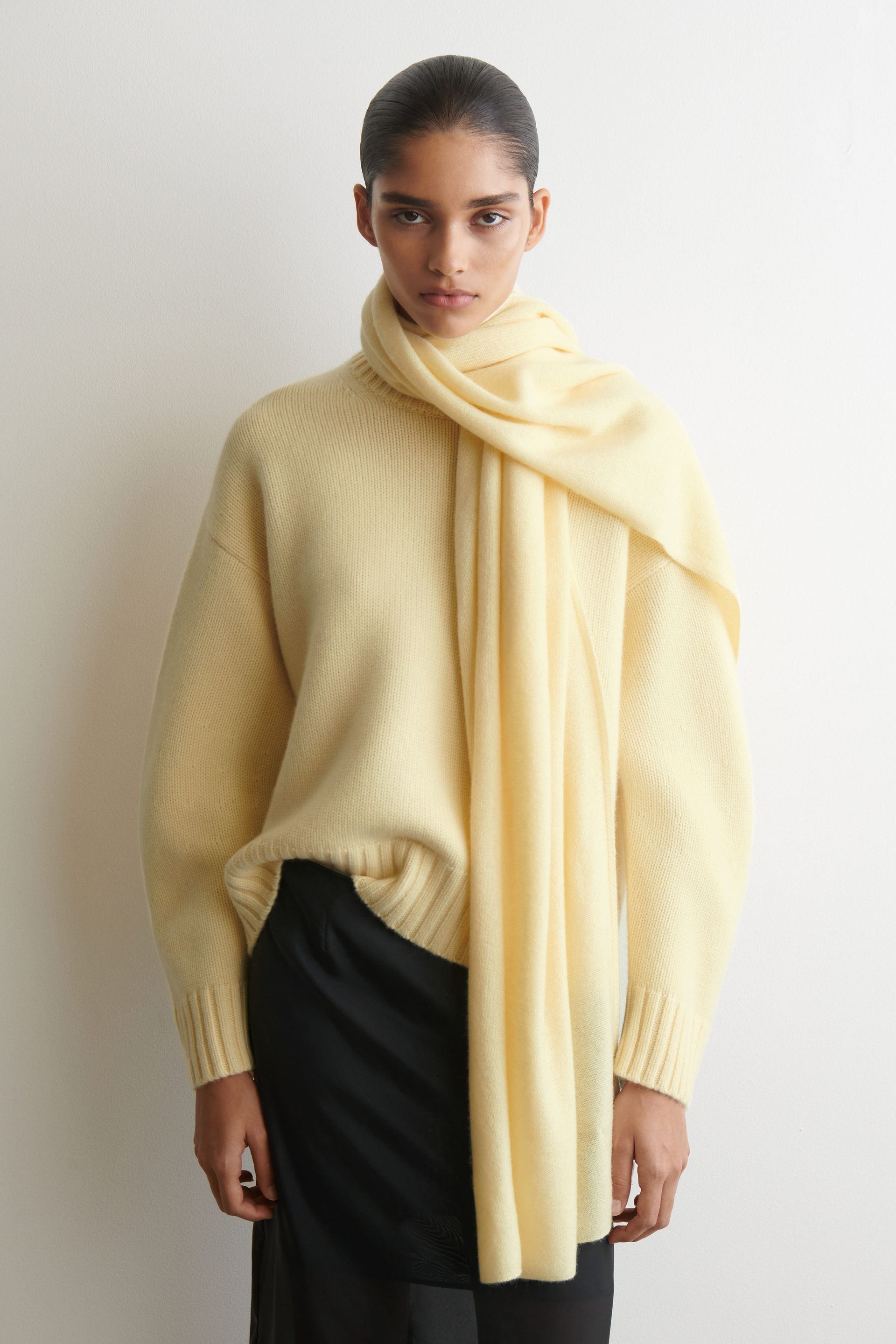 Chunky Pure Cashmere Crew-Neck Sweater