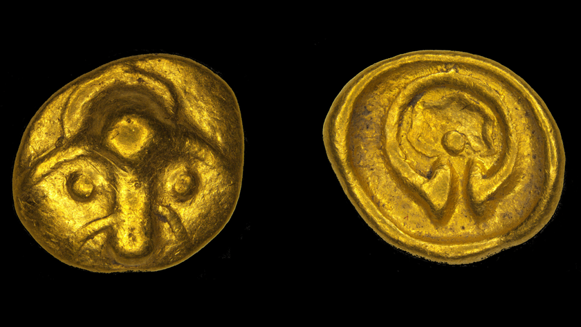 two sides of a gold coin