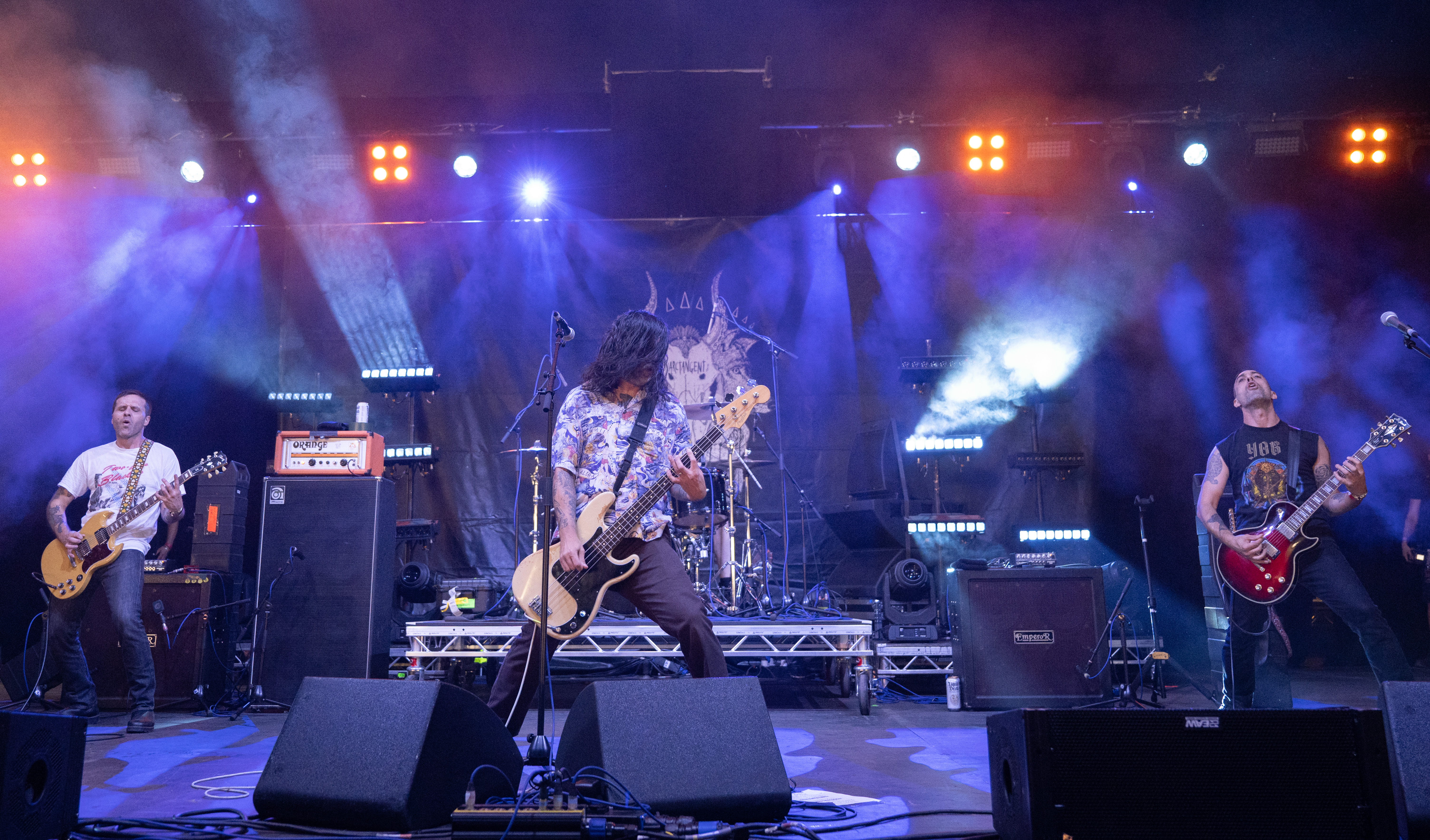 Cave In onstage in 2023