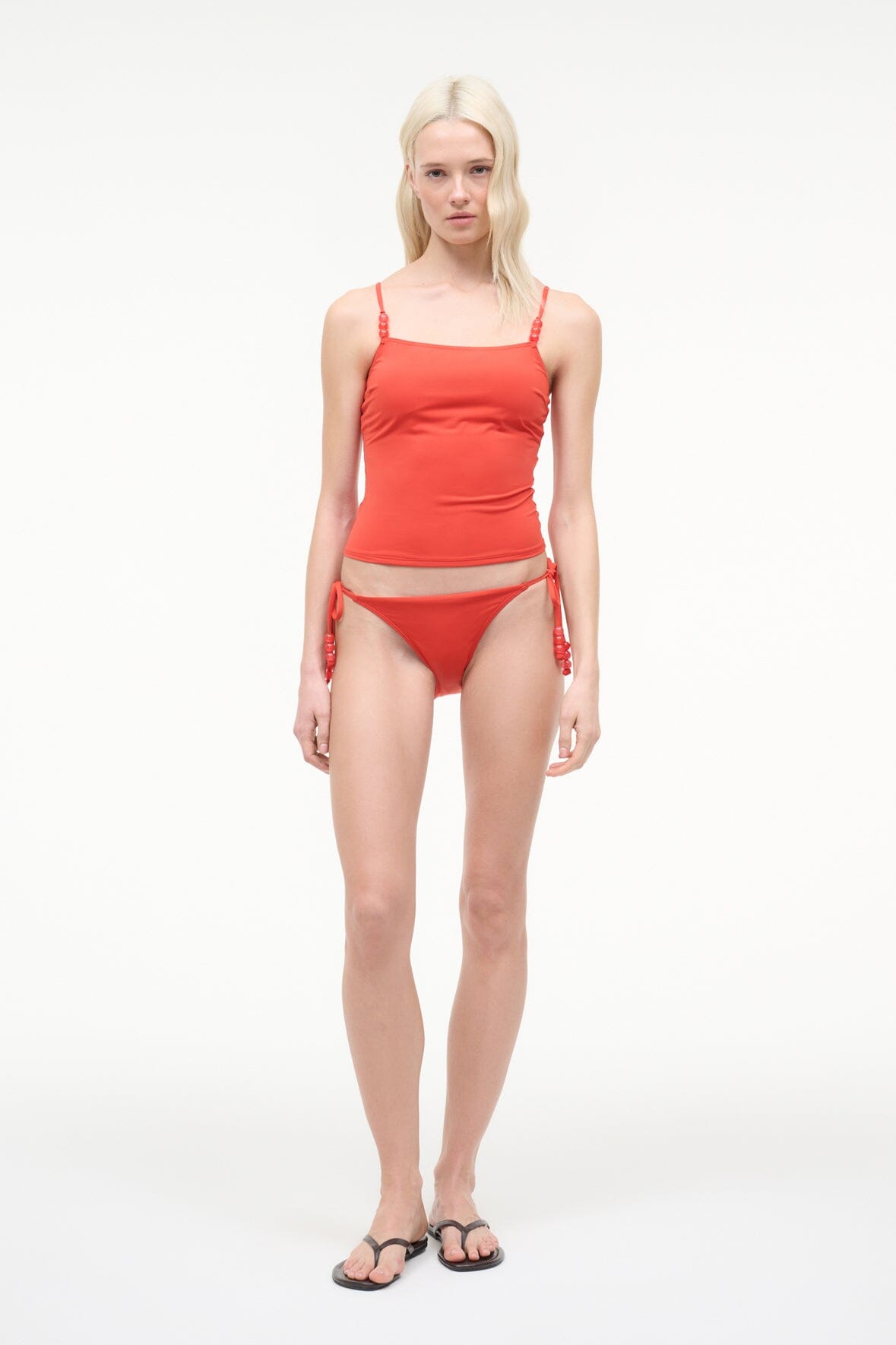 Cleo Tankini Top | Flame - Flame / Xs