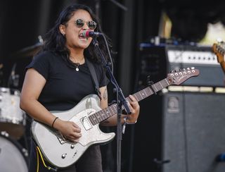 Jay Som performs on day two of the Pitchfork Music Festival at Union Park on July 20, 2019 in Chicago, Illinois.