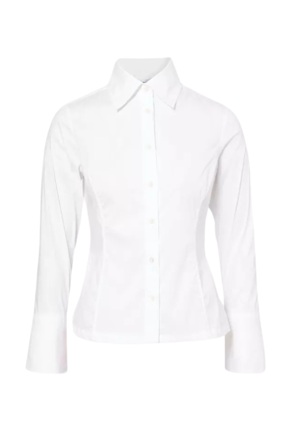 The Friday Fitted Cotton-Blend Shirt